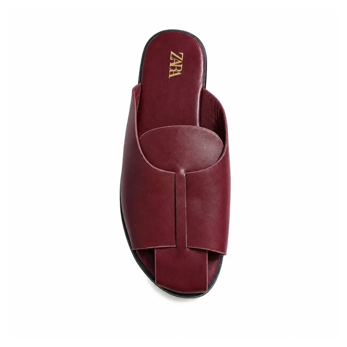 ZARA Crab Leather SANDALS Women 1608-311-BUR