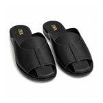 ZARA Crab Leather SANDALS Women 1608-312-BLK - Black / 37