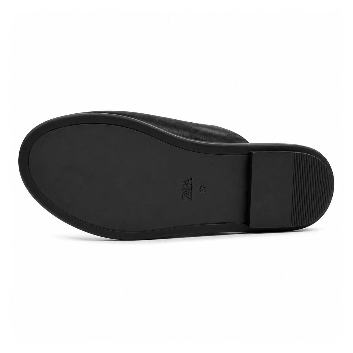 ZARA Crab Leather SANDALS Women 1608-312-BLK