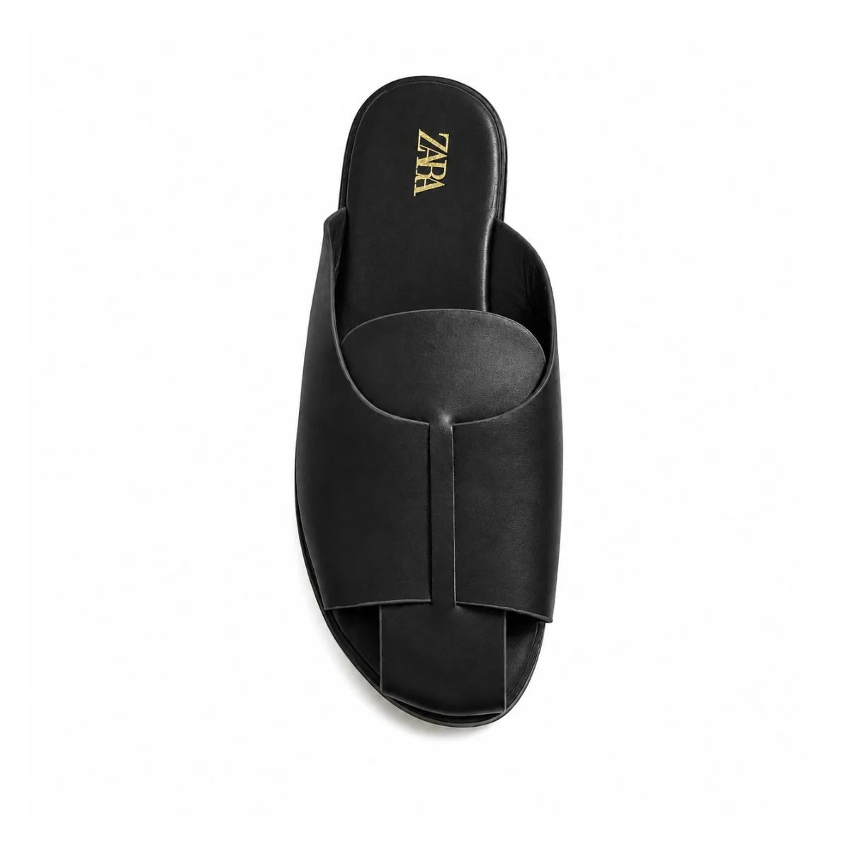 ZARA Crab Leather SANDALS Women 1608-312-BLK