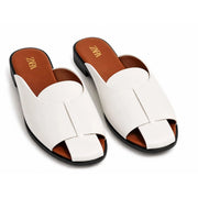 ZARA Crab Leather SANDALS Women 1608-313- WHT - White / 37