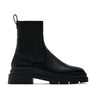 ZARA FLAT ANKLE BOOTS WITH TRACK SOLES 2156-210-800-BLK - Black / 38