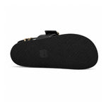 ZARA Flat Slider with Buckles Sandals Women 1615-012 - BLK