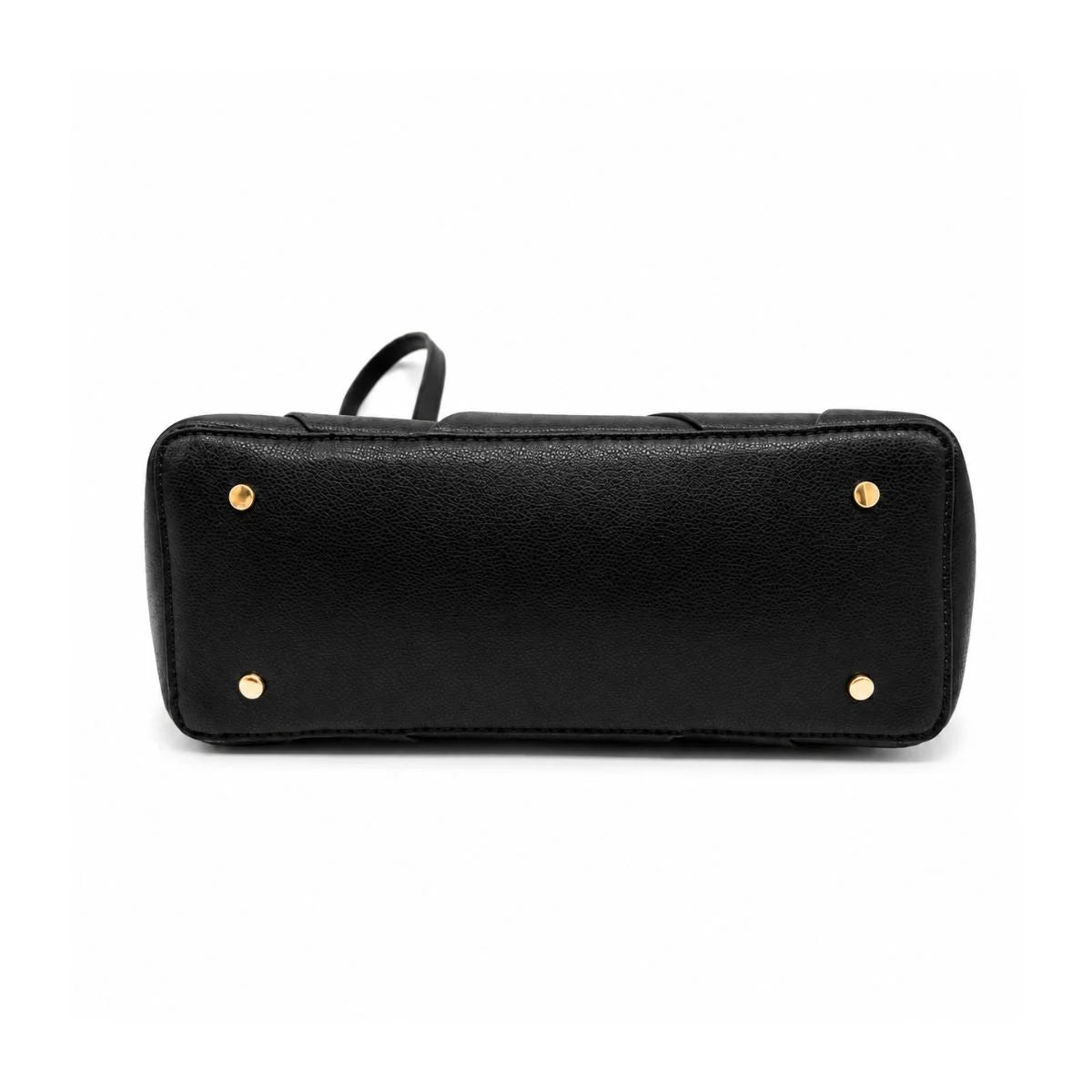 ZARA Geometric Tote Hobo Shoulder Bag Women - BLK - Black