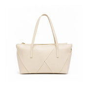 ZARA Geometric Tote Hobo Shoulder Bag Women - CRM - Cream