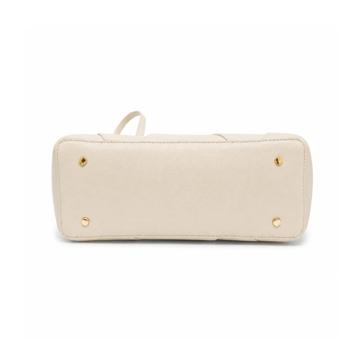 ZARA Geometric Tote Hobo Shoulder Bag Women - CRM - Cream
