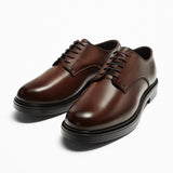 ZARA Lace Up Oxford 2402-121-105-BRN - Brown / 45