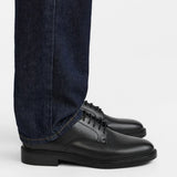 ZARA Lace Up Oxford 2402-420-800-BLK - Black / 45