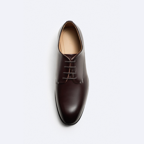 ZARA Lace Up Oxford 2439-320-700-BRN - Brown / 41