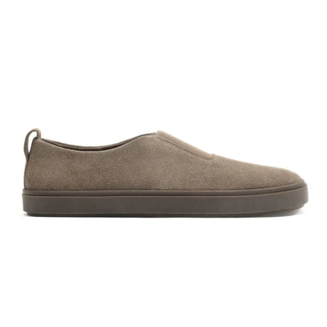 ZARA LACELESS LEATHER SNEAKERS 2240-420-700-KAI - Khaki / 42