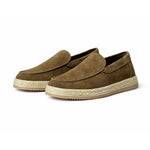 Zara Leather And Jute Loafers Sneakers Man-2639/520 - Olive / 40