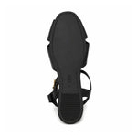 ZARA Leather Crab2 Sandals Women 1615-0230 - BLK