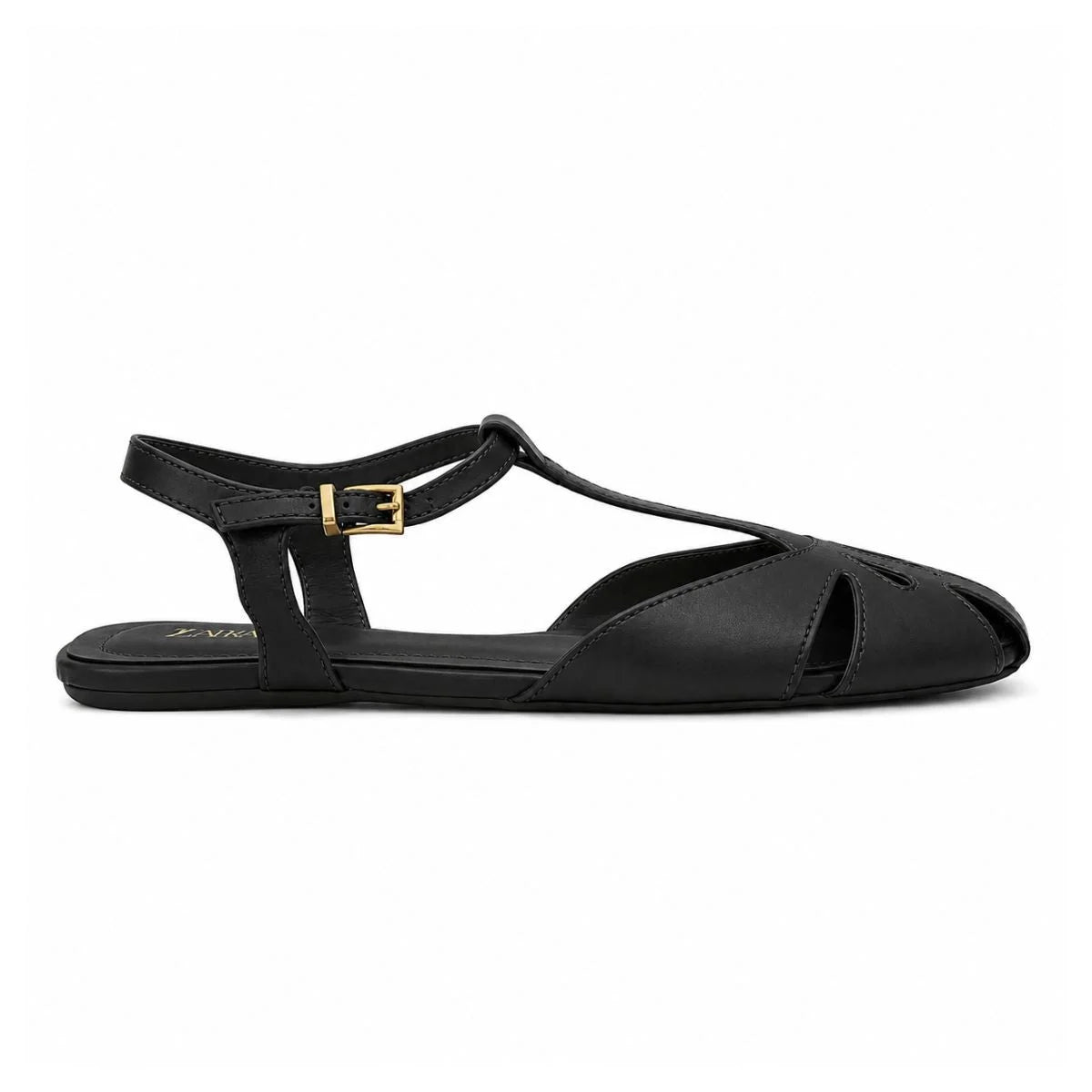 ZARA Leather Crab2 Sandals Women 1615-0230 - BLK