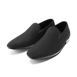 ZARA LEATHER FINISH LOAFERS 2605-920-040-BLK - Black / 42