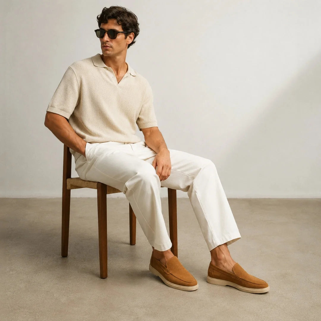 Zara Leather Loafers Sneakers Men 2613/525/102