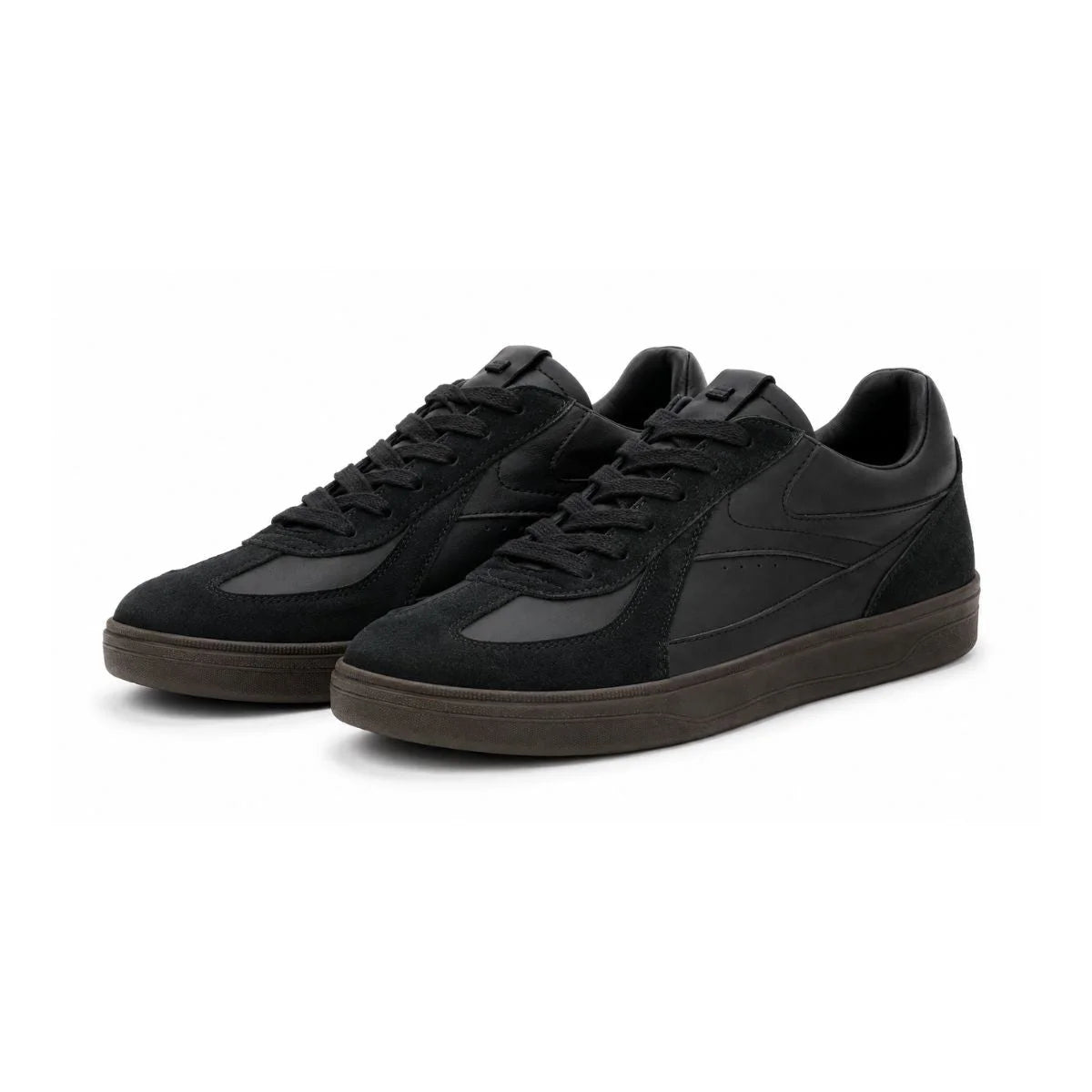 ZARA Leather Sneakers Men 2289-620-880 - Black / 40