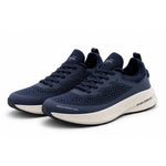 ZARA Leather Sneakers Men 2330-620-400 - Navy / 40