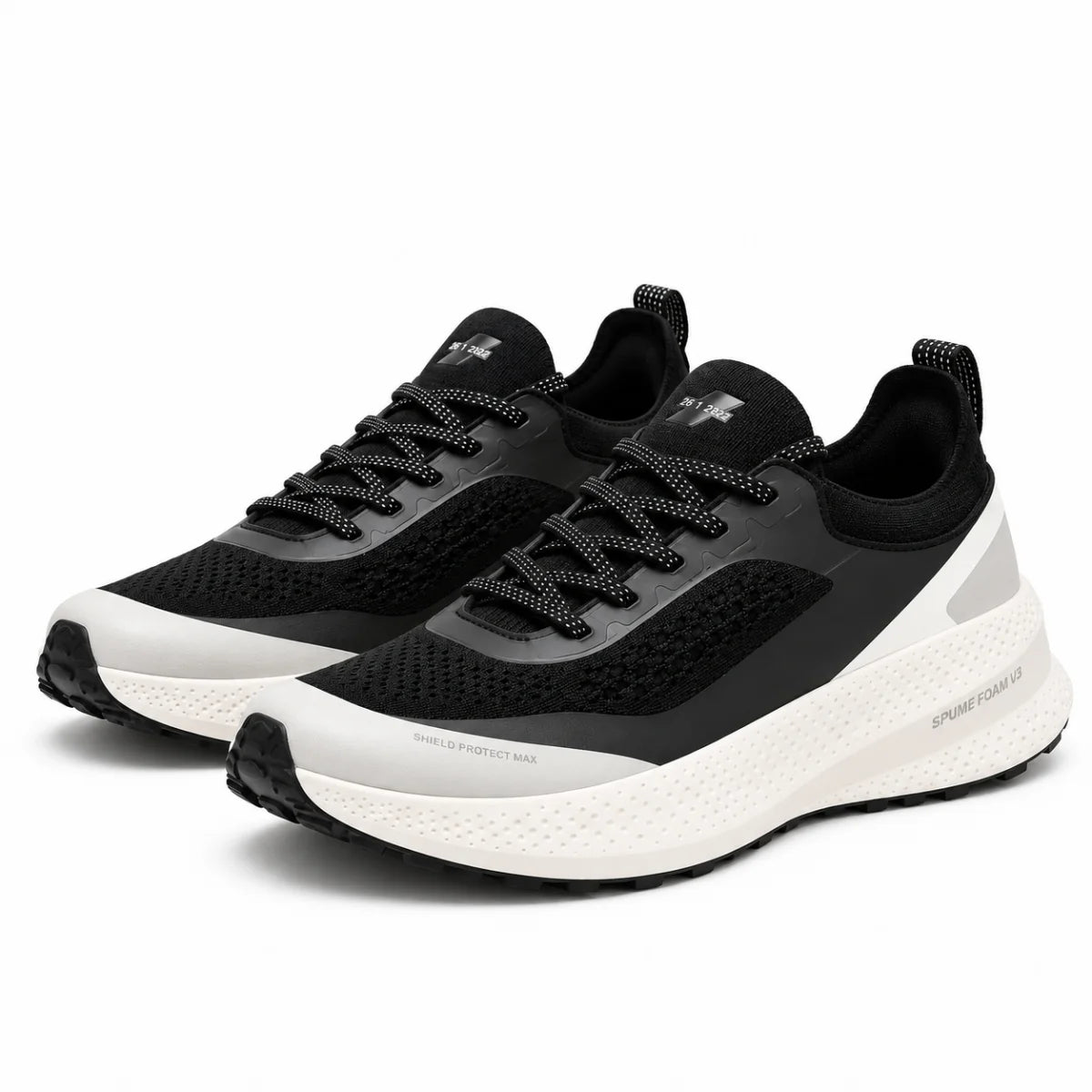 ZARA Leather Sneakers Men 2330-620-800 - Black / 39