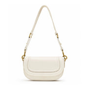 ZARA Long crossbody strap with canvas fabric Women - CRM - Cream