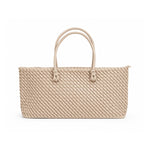 ZARA Long Twisted Tote Shoulder Bag Women - CRM - Cream