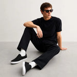 ZARA Monochrome Basic Slip-On Sneakers 2207-320-BLK