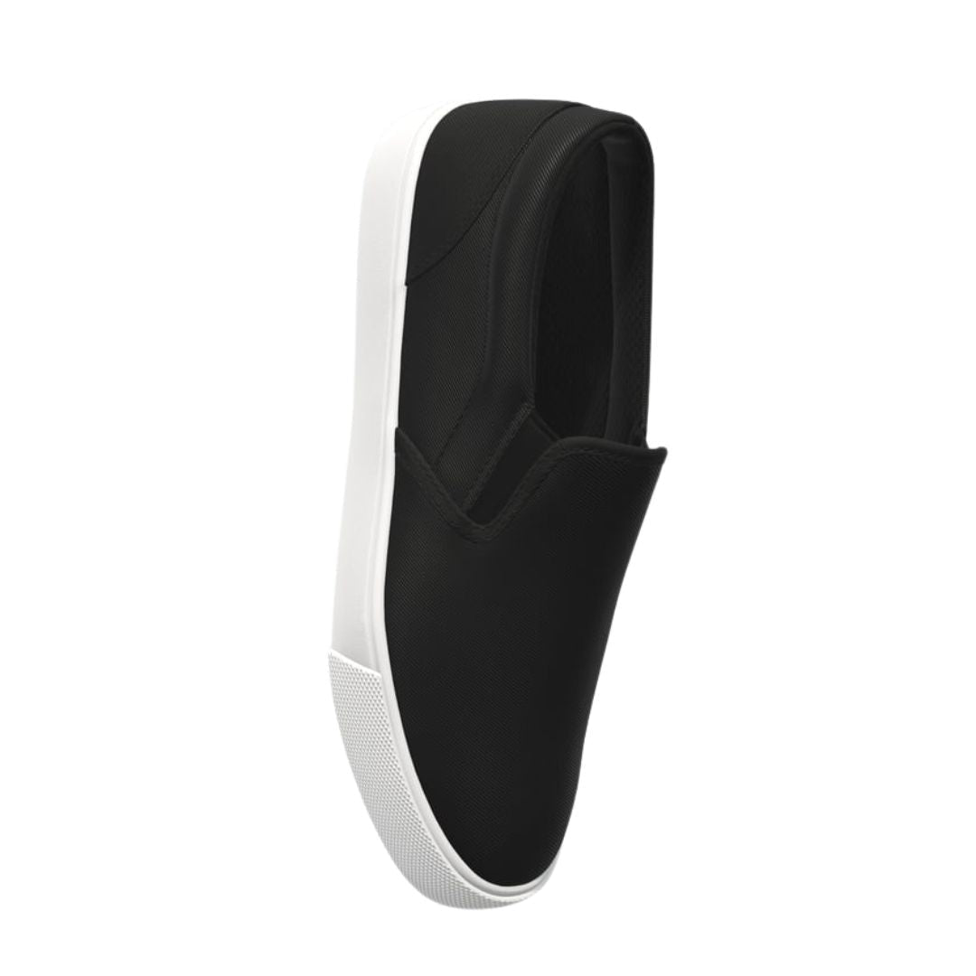 ZARA Monochrome Basic Slip On Sneakers 2207 320 BLK