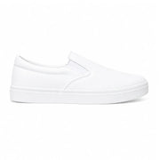 ZARA Monochrome Basic Slip-On Sneakers 2207-320-WHT - White / 40