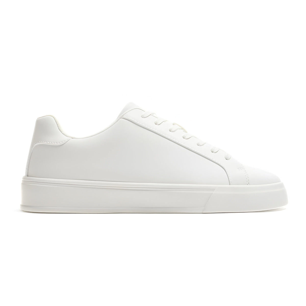 ZARA Monochrome Basic Sneakers 2211 520 WHT White / 40