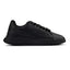 ZARA MONOCHROME CHUNKY 2 SOLE SNEAKERS - BLK - Black / 40