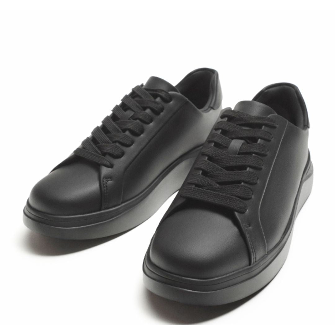 ZARA MONOCHROME CHUNKY SOLE SNEAKERS 2201-520-BLK