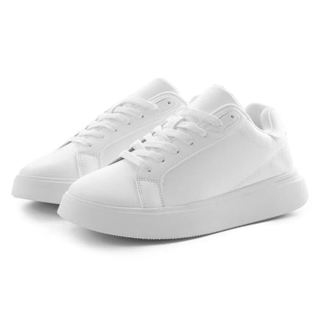 ZARA MONOCHROME CHUNKY SOLE SNEAKERS 2219-320-001-WHT - White / 40