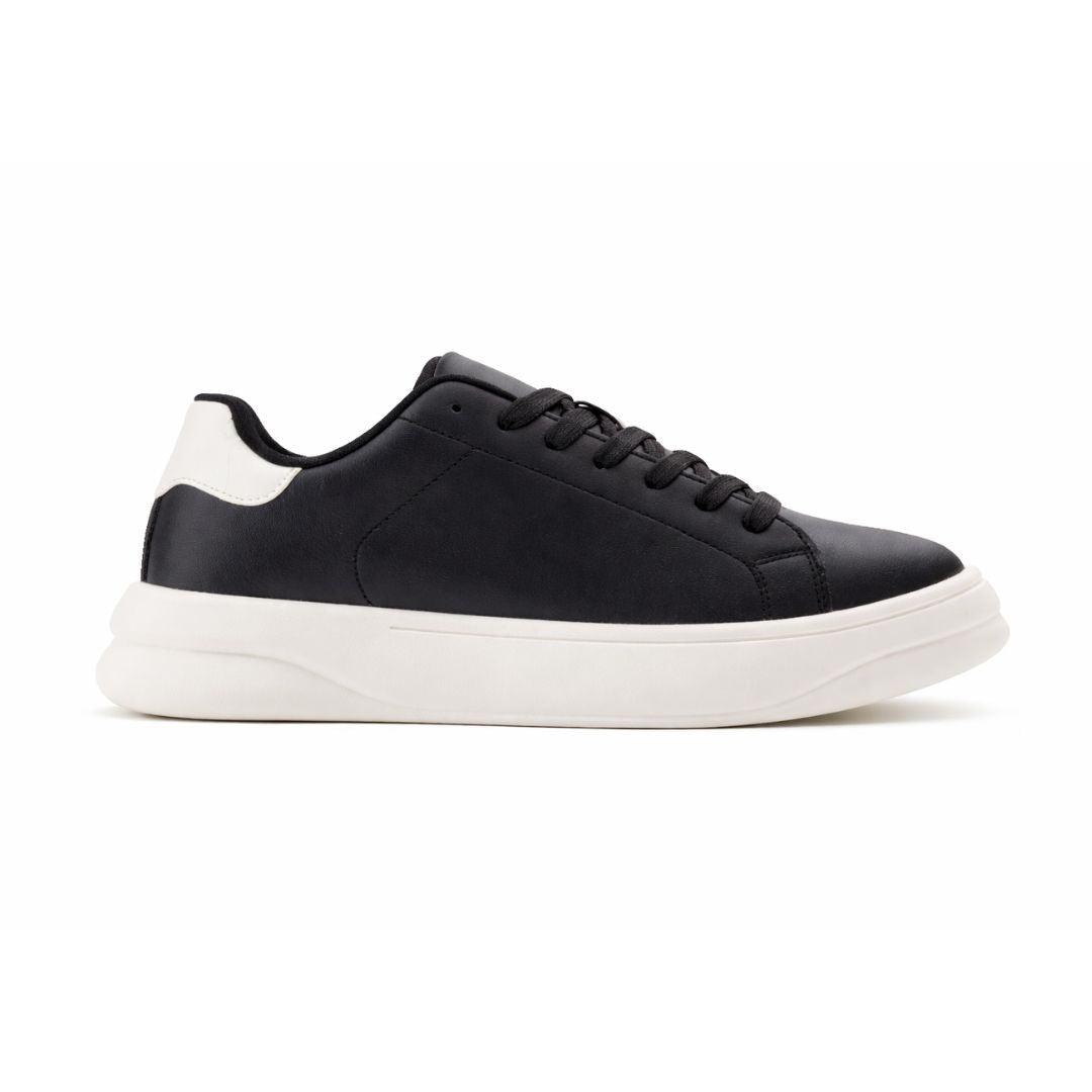 ZARA MONOCHROME CHUNKY SOLE SNEAKERS 2255-120-BLKWHT - Black/ White / 40