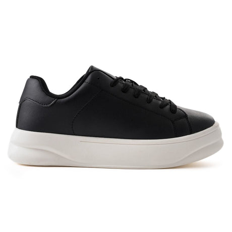 ZARA MONOCHROME CHUNKY SOLE SNEAKERS 2255-120-BLKWHT - Black/ White / 41