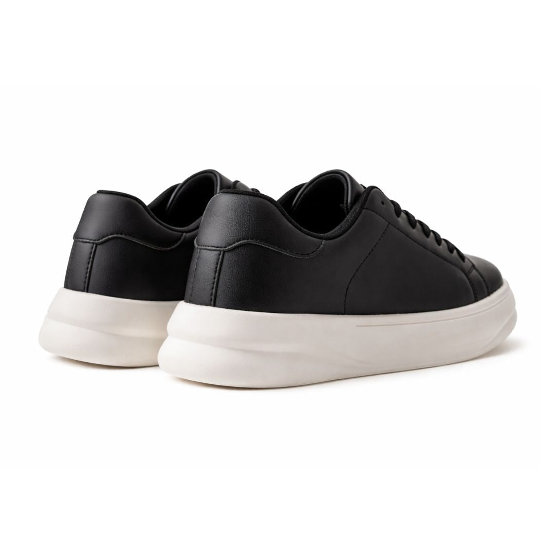 ZARA MONOCHROME CHUNKY SOLE SNEAKERS 2255-120-BLKWHT