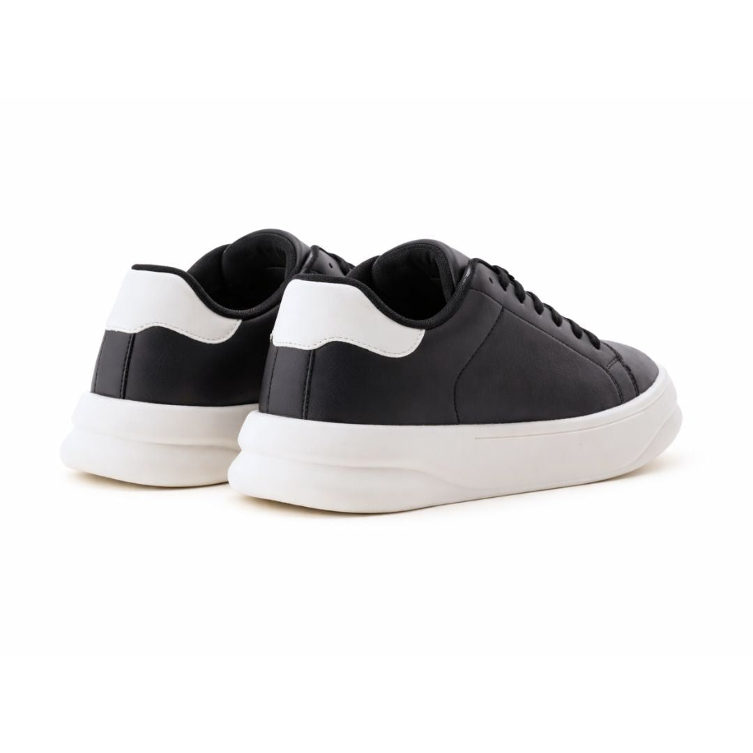 ZARA MONOCHROME CHUNKY SOLE SNEAKERS 2255-120-BLKWHT