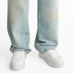 ZARA MONOCHROME CHUNKY SOLE SNEAKERS 2255-120-WHT