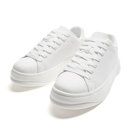 ZARA MONOCHROME CHUNKY SOLE SNEAKERS 2255-120-WHT