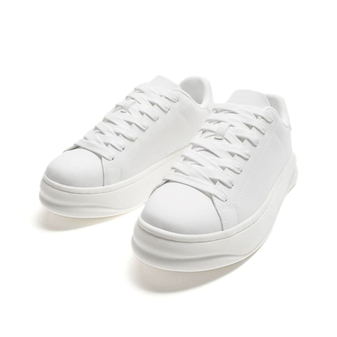 ZARA MONOCHROME CHUNKY SOLE SNEAKERS 2255-120-WHT
