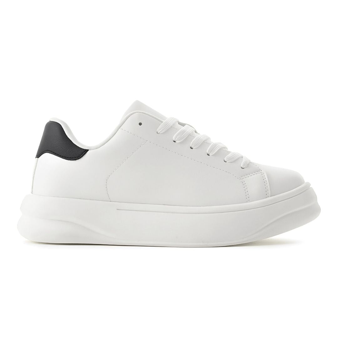 ZARA MONOCHROME CHUNKY SOLE SNEAKERS 2255-120-WHTBLK - White/ Black / 40