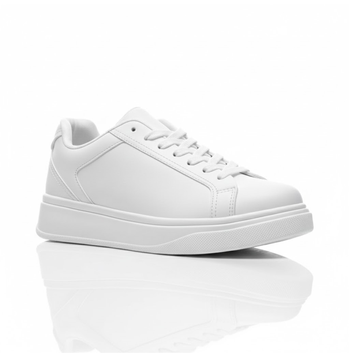 ZARA MONOCHROME CHUNKY TRAINERS 2215-620-WHT