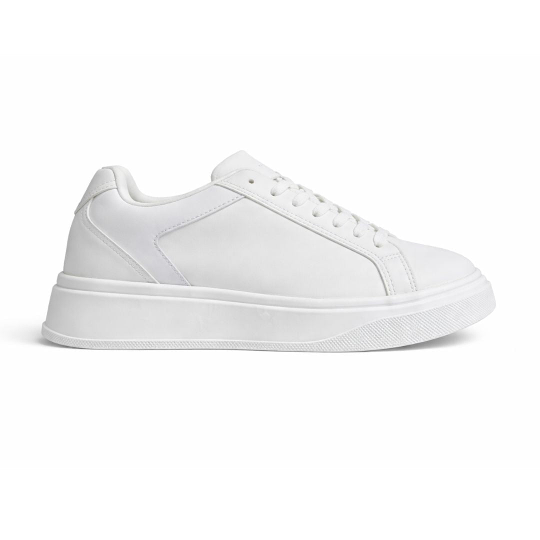 ZARA MONOCHROME CHUNKY TRAINERS 2215-620-WHT - White / 40