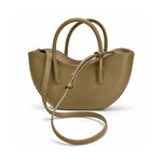ZARA Oval Mini Tote Bag Handbag Women - OLV - Olive