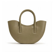 ZARA Oval Mini Tote Bag Handbag Women - OLV - Olive