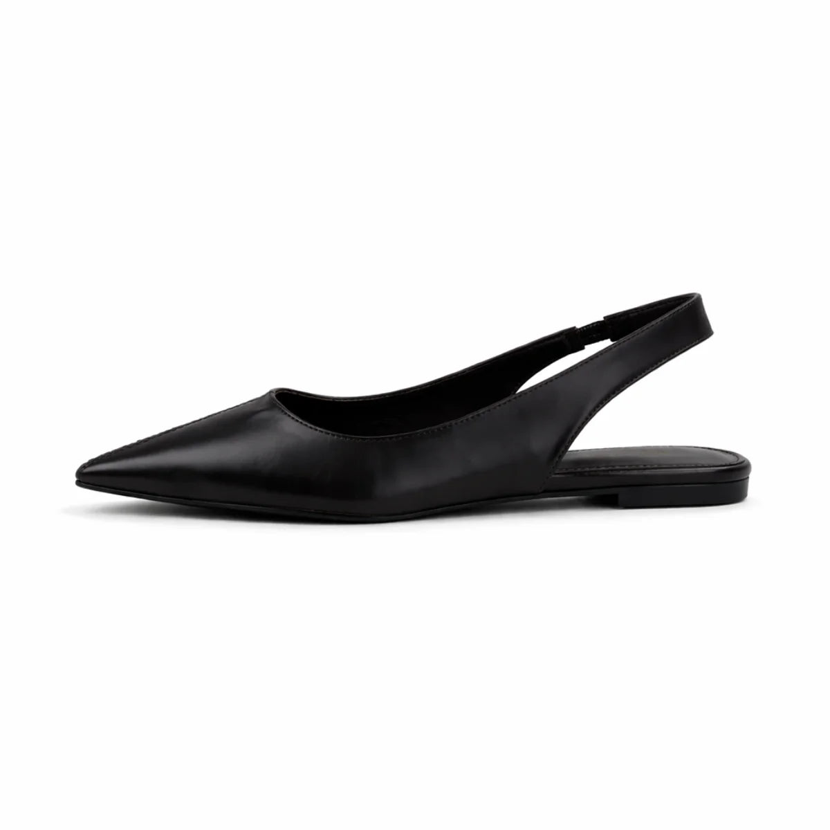 ZARA POINTED BALLET FLATS Sandals Women 923-1 - BLK