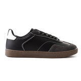 ZARA Retro Leather Sneakers 2246-320-BLK - Black / 41