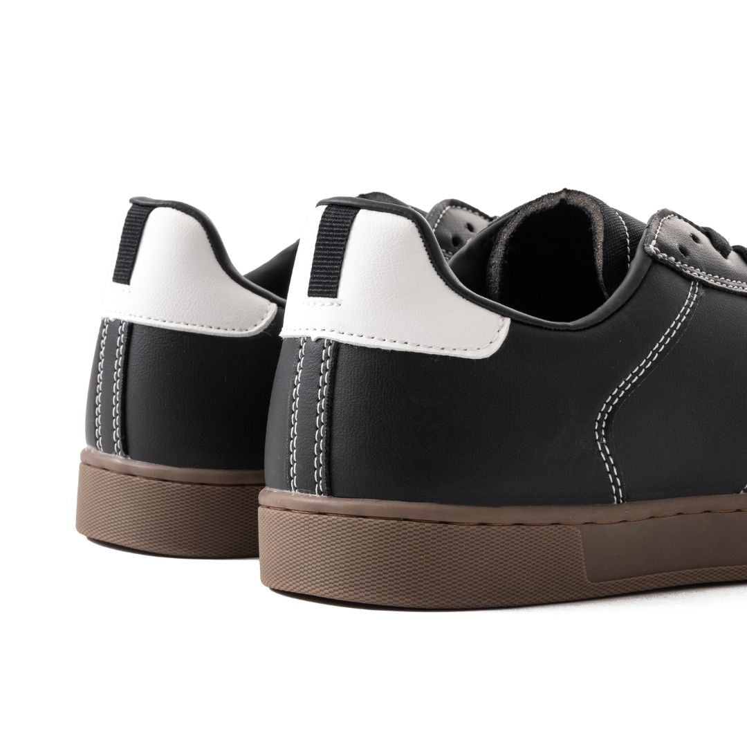 ZARA Retro Leather Sneakers 2246-320-BLK