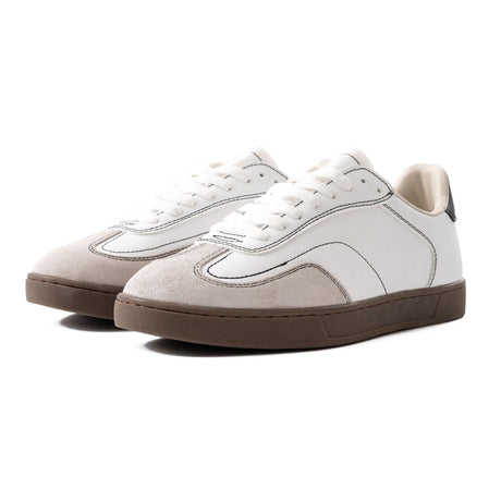 ZARA Retro Leather Sneakers 2246-320-WHT