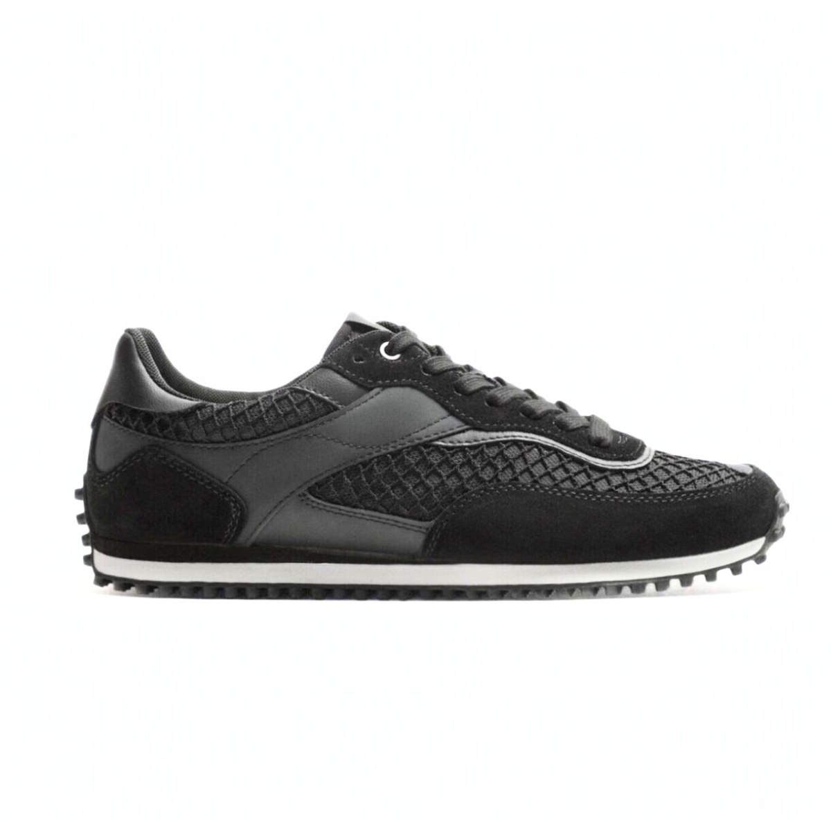 ZARA Retro Mesh Style Trainer Men 2342/320/802BLK - Black / 43