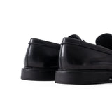 ZARA Slip On Loafers 2602-BLK - Black / 45