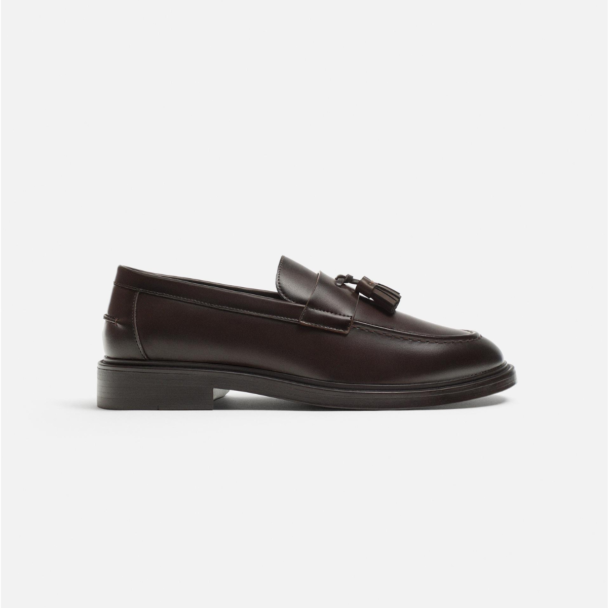 ZARA Smart Loafers With Tassels 2602-420-700-BRN - Brown / 39